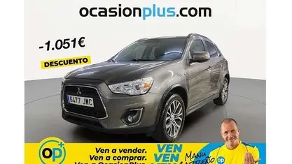 Usado Mitsubishi ASX Motion 117 CV (86 kW) 2017 Gris SUV