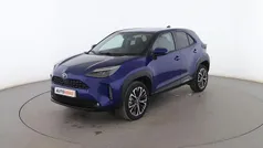 Azul Usado 2021 Toyota Yaris Hybrid Plus SUV | 21.899 € (Precio justo)
