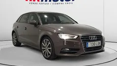 Gris Usado 2015 Audi A3 Ambition Utilitario | 16.940 € (Precio justo)