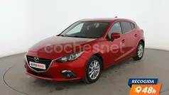 Rojo Usado 2016 Mazda 3 Style Berlina | 12.999 € (Precio justo)