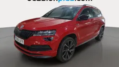 Rojo Usado 2020 Skoda Karoq SportLine SUV | 19.991 € (Precio justo)