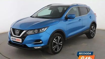 Usado Nissan Qashqai N-Connecta 130 CV (95 kW) 2018 Azul SUV