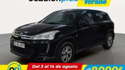 Usado Citroën C4 Aircross Seduction 114 CV (83 kW) 2015 Negro SUV