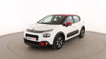 Usado Citroën C3 Feel 82 CV (60 kW) 2018 Blanco Utilitario