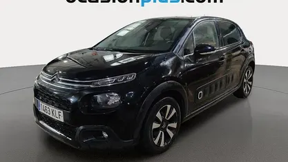 Usado Citroën C3 PureTech 82 CV (60 kW) 2018 Negro Utilitario