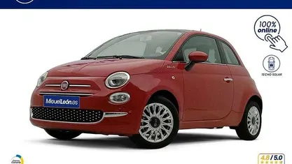 Rojo Usado 2021 Fiat 500 Dolcevita Berlina | 9985 € (Precio justo)