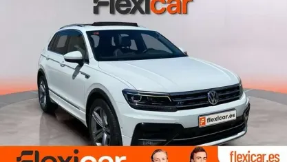 Käytetty VW Tiguan Sport 150 HP (110 kW) 2019 Valkoinen Katumaasturi