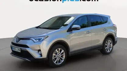 Usado Toyota RAV4 Hybrid Advance 197 CV (144 kW) 2017 Gris plata SUV