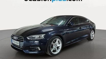 Occasion Audi A5 Sportback Sport 252 PK (185 kW) 2018 Blauw Hatchback
