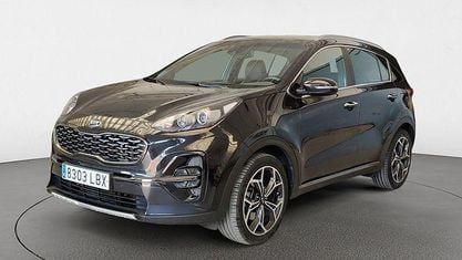 Usado Kia Sportage GT-Line 136 CV (100 kW) 2019 Negro SUV
