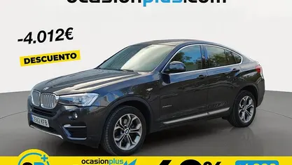 Usado BMW X4 190 CV (139 kW) 2017 Negro SUV