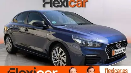 Usado Hyundai i30 N Line 120 CV (88 kW) 2019 Azul Berlina