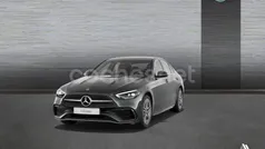 Gris grafito Usado 2024 Mercedes C300e AMG line Berlina | 52.900 € (Buen precio)