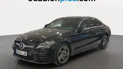 Usado Mercedes C180 AMG 156 CV (114 kW) 2020 Negro Berlina