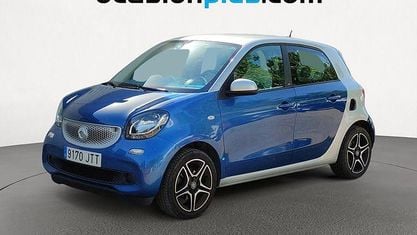 Usado Smart ForFour Proxy 71 CV (52 kW) 2016 Azul Utilitario
