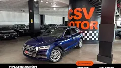 Azul Usado 2021 Audi Q5 Advanced Plus SUV | 32.850 € (Precio justo)