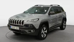 Gris Usado 2015 Jeep Cherokee Trailhawk SUV | 20.450 € (Precio justo)