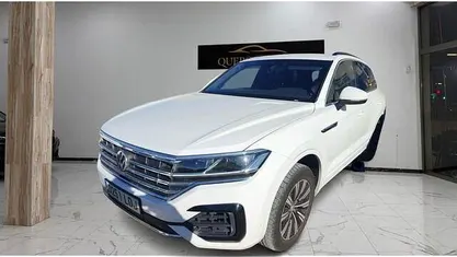 Blanco Usado 2019 VW Touareg Atmosphere SUV | 35.990 € (Precio justo)