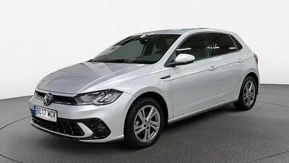 Usado VW Polo R-line 110 CV (80 kW) 2023 Gris plata Utilitario