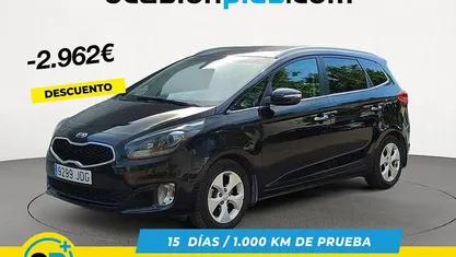 Negro Usado 2015 Kia Carens Monovolumen | 12.028 € (Precio justo)