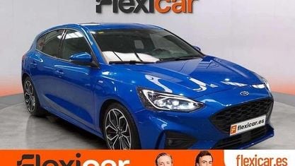 Usado Ford Focus ST-Line 120 CV (88 kW) 2018 Azul Utilitario