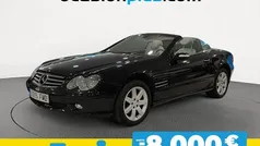 Negro Usado 2007 Mercedes SL500 Descapotable | 20.890 € (Buen precio)