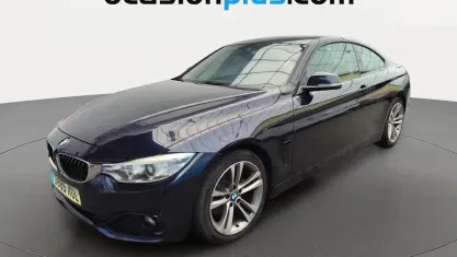 Usado BMW 420 190 CV (139 kW) 2017 Azul Coupe
