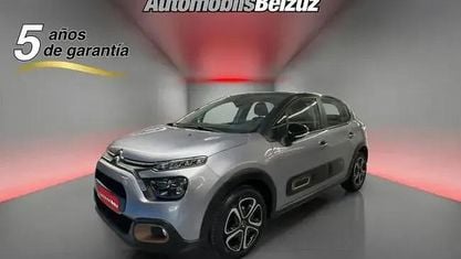 Usado Citroën C3 PureTech 85 CV (62 kW) 2022 Gris Utilitario