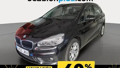 Negro Usado 2015 BMW 218 Active Tourer Monovolumen | 17.500 € (Precio justo)