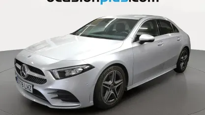 Usado Mercedes A200 AMG 163 CV (119 kW) 2020 Gris plata Berlina