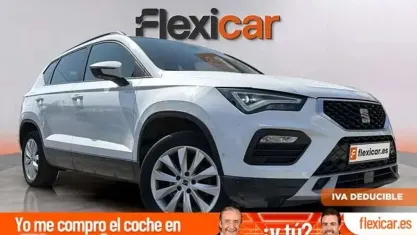 Usado Seat Ateca Style 150 CV (110 kW) 2022 Blanco SUV