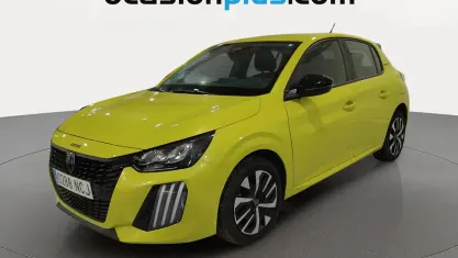 Usado Peugeot 208 Style 110 CV (80 kW) 2025 Amarillo Utilitario
