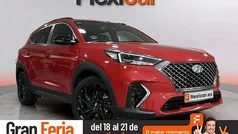 Rojo Usado 2019 Hyundai Tucson N Line SUV | 21.590 € (Precio justo)