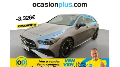Usado Mercedes CLA200 Shooting Brake AMG 163 CV (119 kW) 2024 Gris Familiar