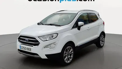 Usado Ford Ecosport Titanium 100 CV (73 kW) 2018 Blanco SUV