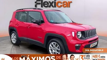 Käytetty Jeep Renegade Longitude 120 HP (88 kW) 2022 Punainen Katumaasturi