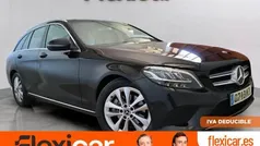 Negro Usado 2019 Mercedes C200 Familiar | 24.590 € (Precio justo)