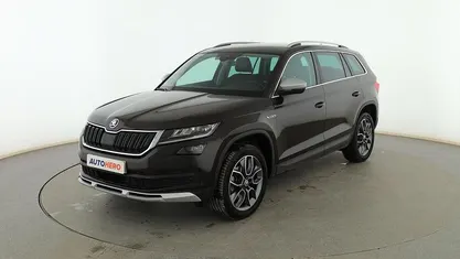 Usado Skoda Kodiaq Scout 4x4 150 CV (110 kW) 2018 Marrón SUV