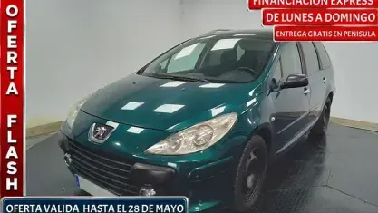 Usado Peugeot 307 110 CV (80 kW) 2005 Verde Utilitario