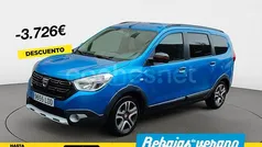 Azul Usado 2019 Dacia Lodgy Monovolumen | 14.590 € (Precio justo)