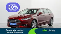 Rojo Usado 2018 Ford Mondeo Titanium Familiar | 20.990 € (Precio justo)