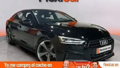 Usado Audi A5 Sportback 190 CV (139 kW) 2018 Negro Utilitario