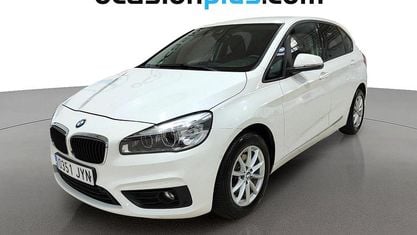 Käytetty BMW 218 Active Tourer 150 HP (110 kW) 2017 Valkoinen Tila-auto