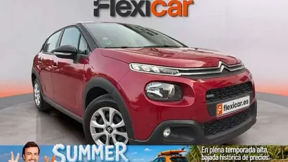 Usado Citroën C3 Live 68 CV (50 kW) 2017 Rojo Utilitario