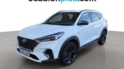 Usado Hyundai Tucson N Line 136 CV (100 kW) 2021 Blanco SUV