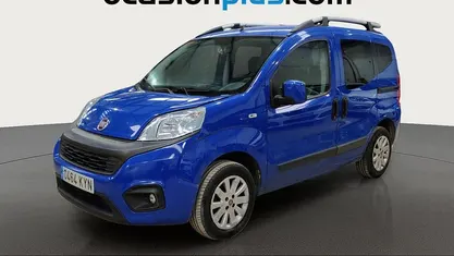 Azul Usado 2019 Fiat Qubo Lounge Monovolumen | 10.173 € (Precio justo)