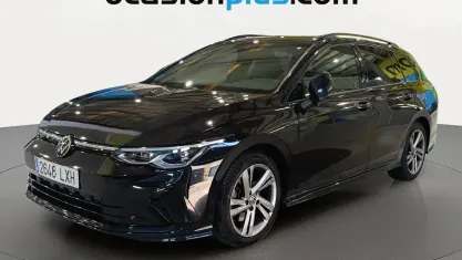 Usado VW Golf R-line 150 CV (110 kW) 2022 Negro Familiar
