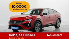 Rojo Usado 2024 Peugeot 408 Allure Berlina | 22.990 € (Buen precio)