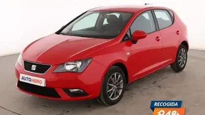 Usado Seat Ibiza I-Tech 90 CV (66 kW) 2015 Rojo Berlina