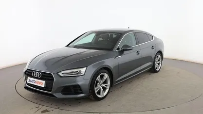 Usado Audi A5 Sportback 150 CV (110 kW) 2017 Gris Utilitario